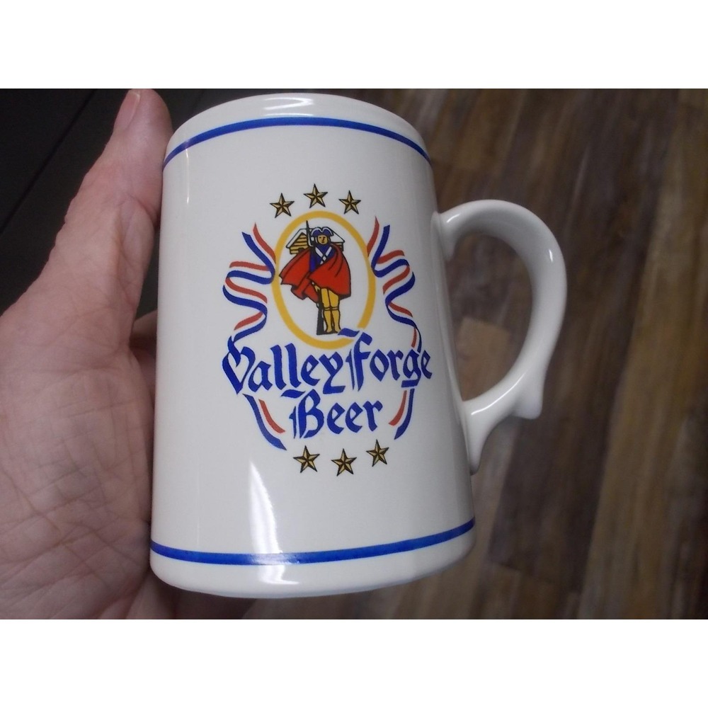 Franklin Mint 1985 Valley Forge Beer Adam Scheidt Brewing Co Tankard Stein Mug